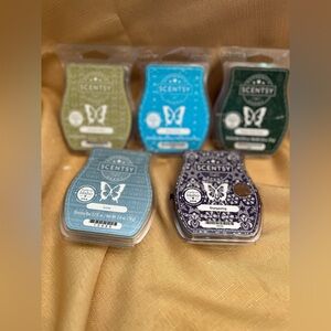 Scentsy Wax Melts Variety Pack - Green, Blue, Black